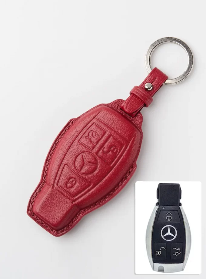 Кожаный чехол для ключа Mercedes-Benz TM-936