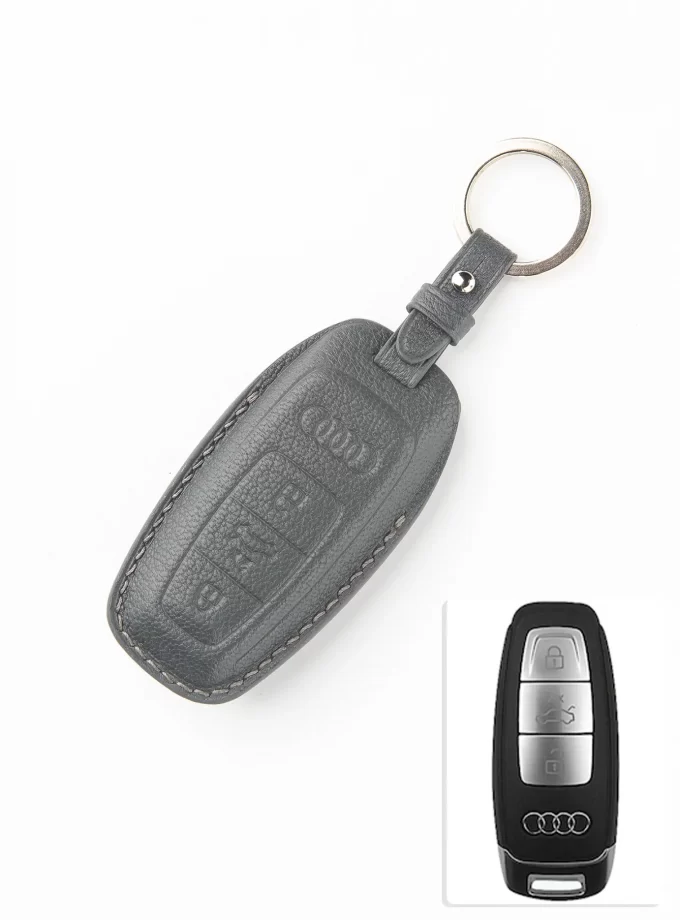 Кожаный чехол для ключа Audi TM-916