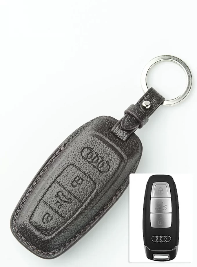 Кожаный чехол для ключа Audi TM-911