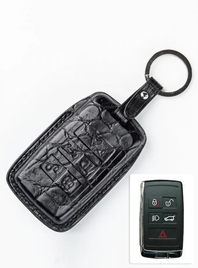 Кожаный чехол для ключа Range Rover из кожи крокодила TM-895