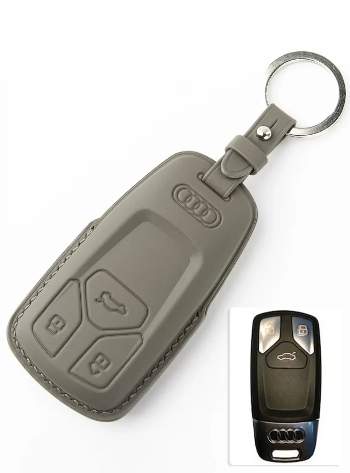 Кожаный чехол для ключа Audi TM-711