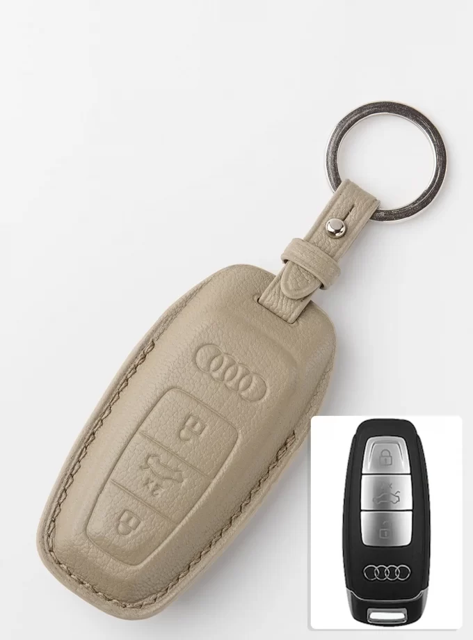 Кожаный чехол для ключа Audi TM-919