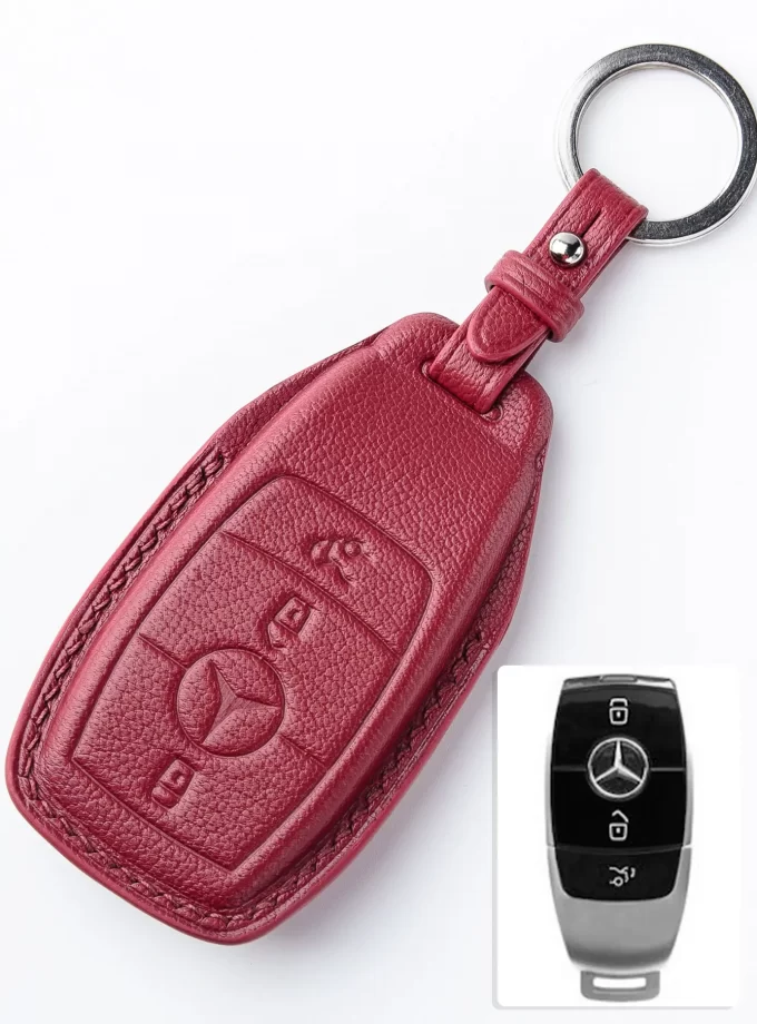 Кожаный чехол для ключа Mercedes-Benz TM-932