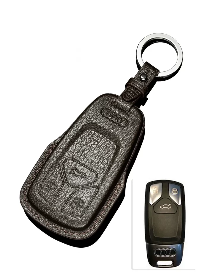 Кожаный чехол для ключа Audi TM-910