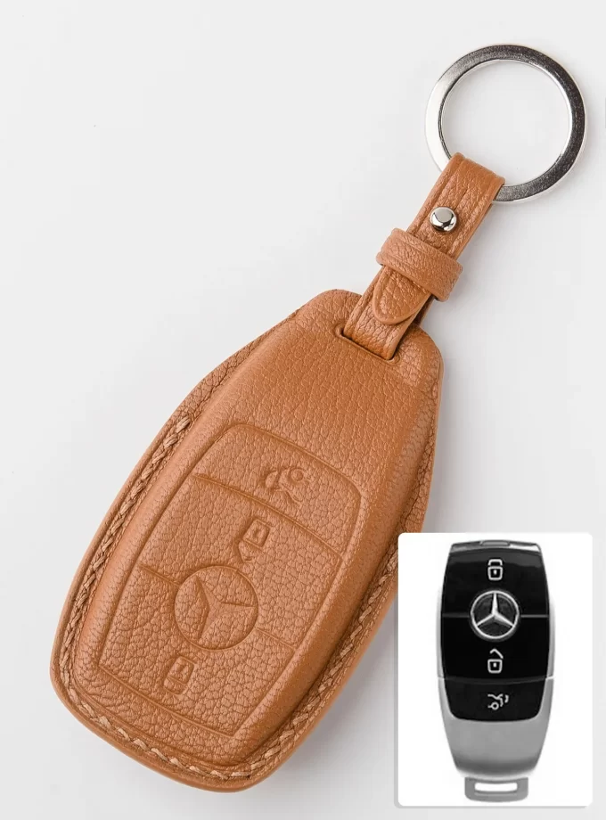 Кожаный чехол для ключа Mercedes-Benz TM-934
