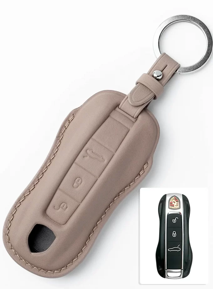 Кожаный чехол для ключа Porsche TM-721