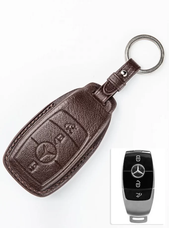 Кожаный чехол для ключа Mercedes-Benz TM-898