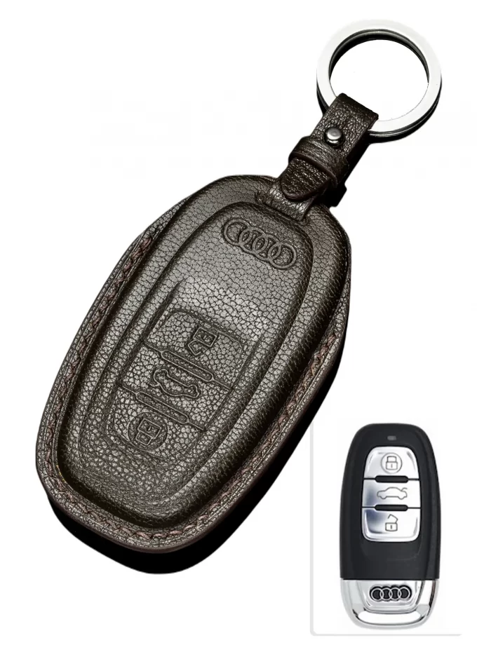 Кожаный чехол для ключа Audi TM-912
