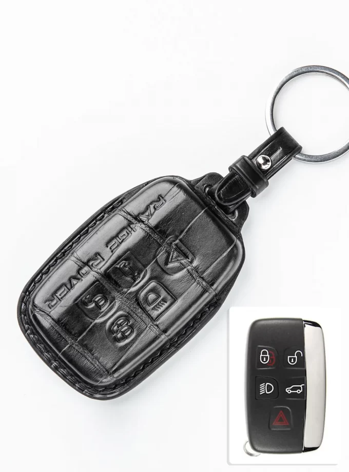 Кожаный чехол для ключа Range Rover из кожи крокодила TM-892