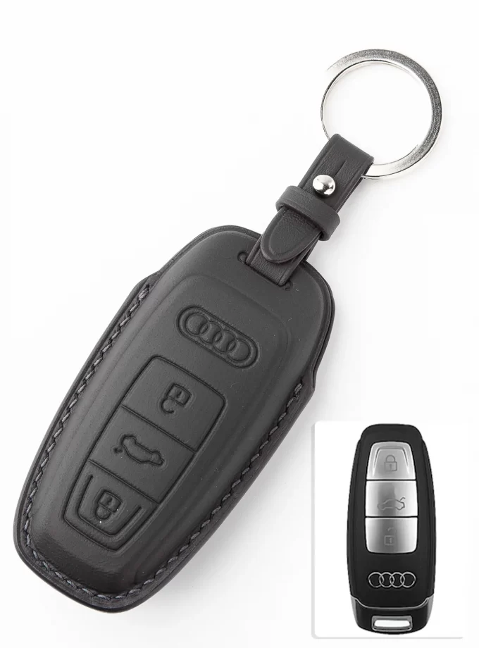 Кожаный чехол для ключа Audi TM-715