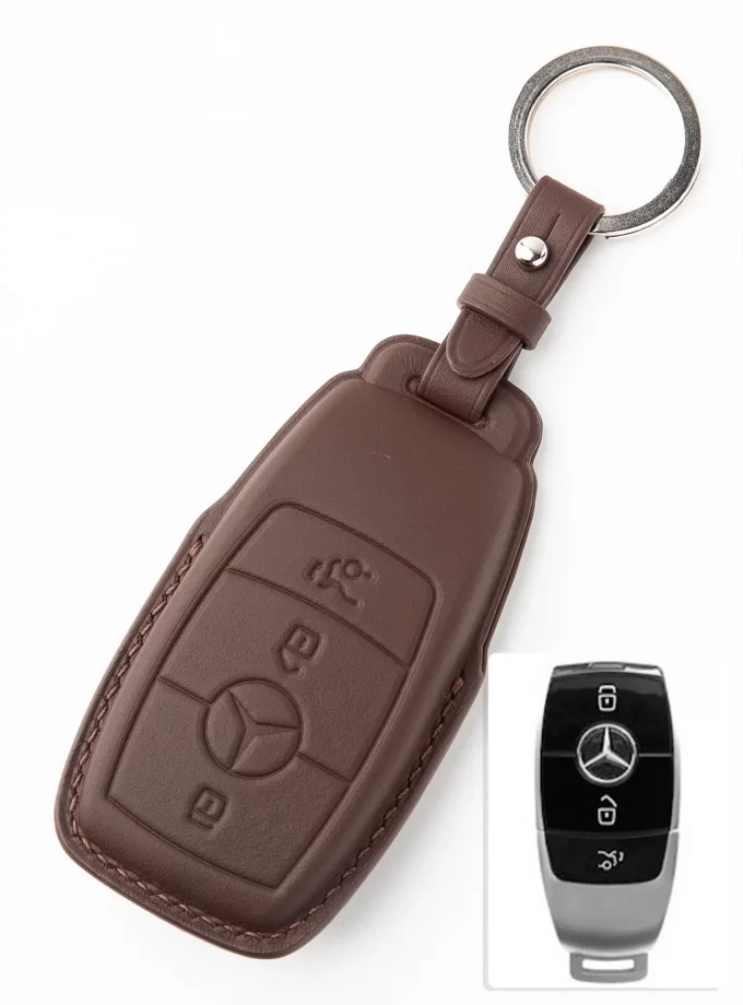 Кожаный чехол для ключа Mercedes-Benz TM-718