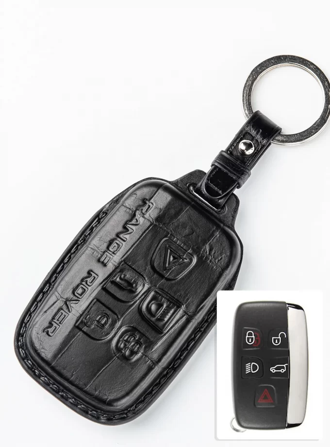 Кожаный чехол для ключа Range Rover из кожи крокодила TM-894