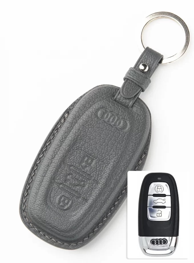 Кожаный чехол для ключа Audi TM-713