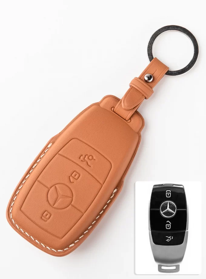 Кожаный чехол для ключа Mercedes-Benz TM-719
