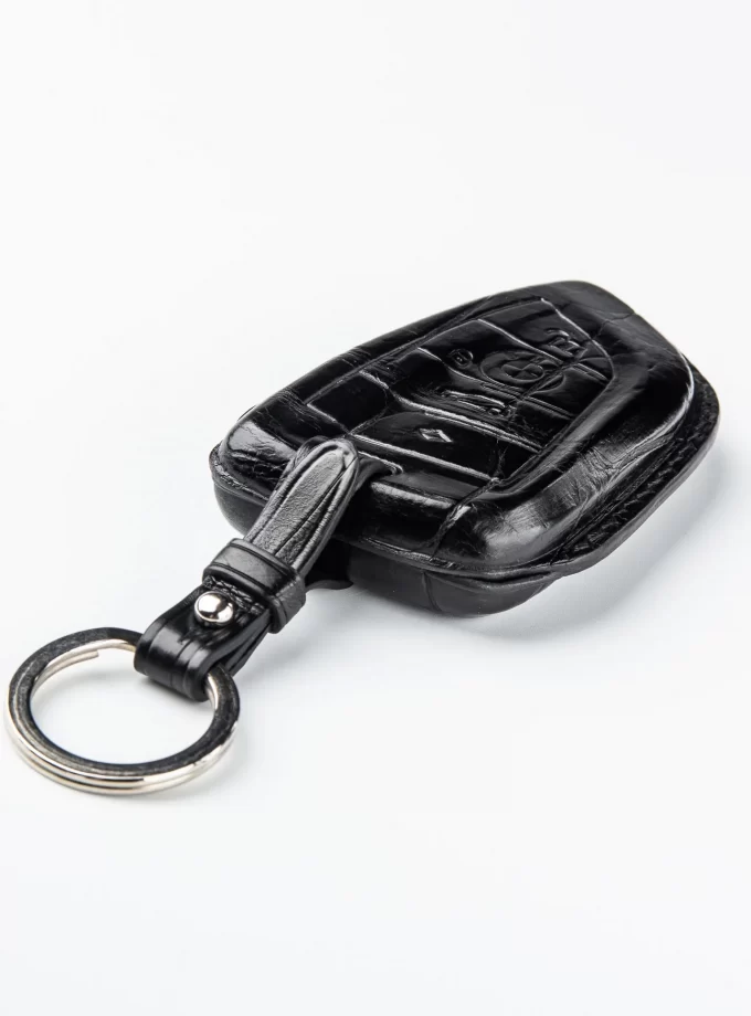 Кожаный чехол для ключа BMW из кожи крокодила TM-815
