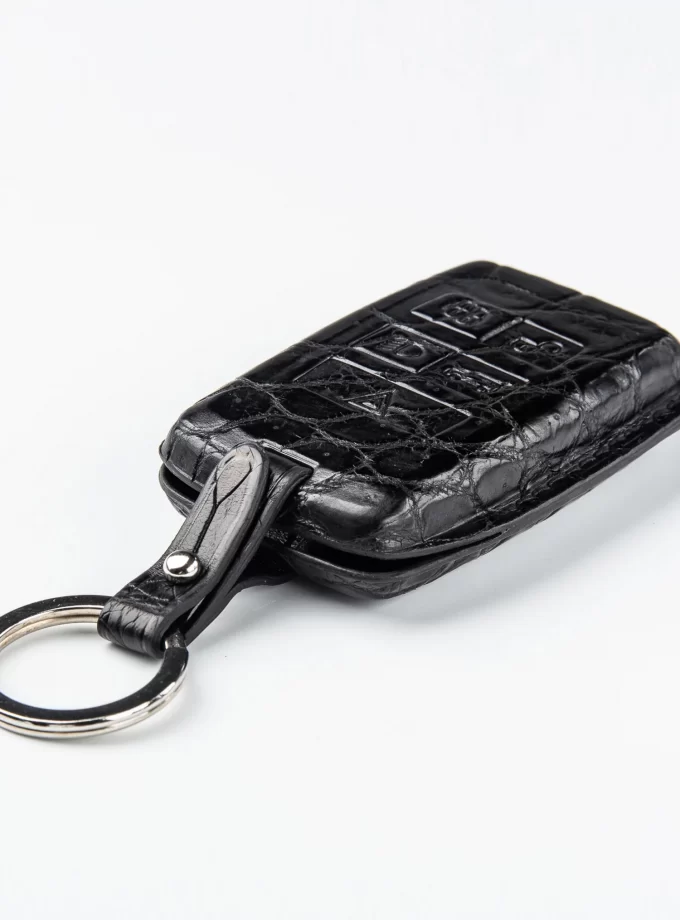 Кожаный чехол для ключа Range Rover из кожи крокодила TM-895