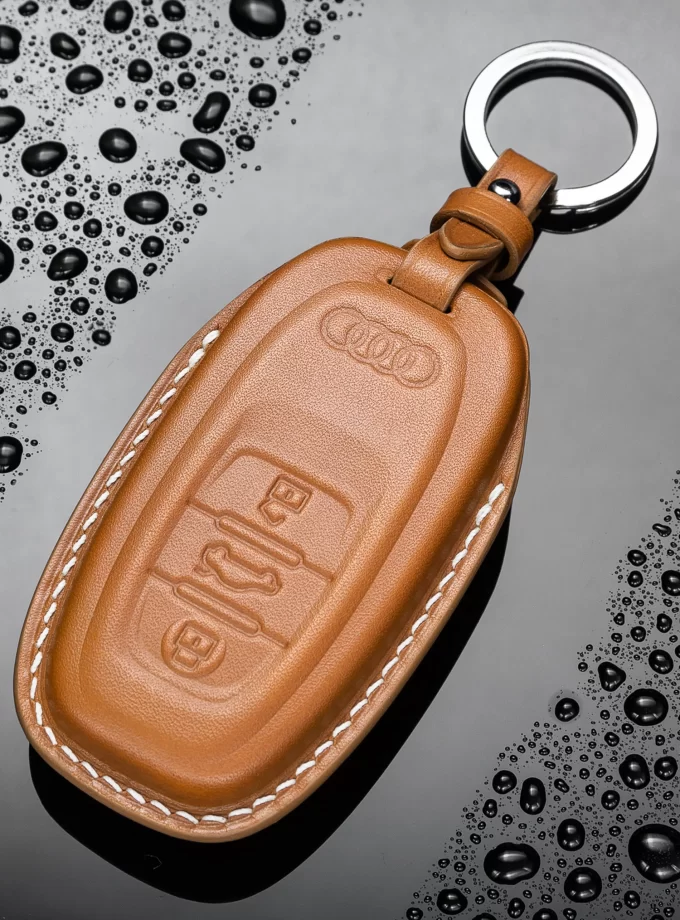 Кожаный чехол для ключа Audi TM-909