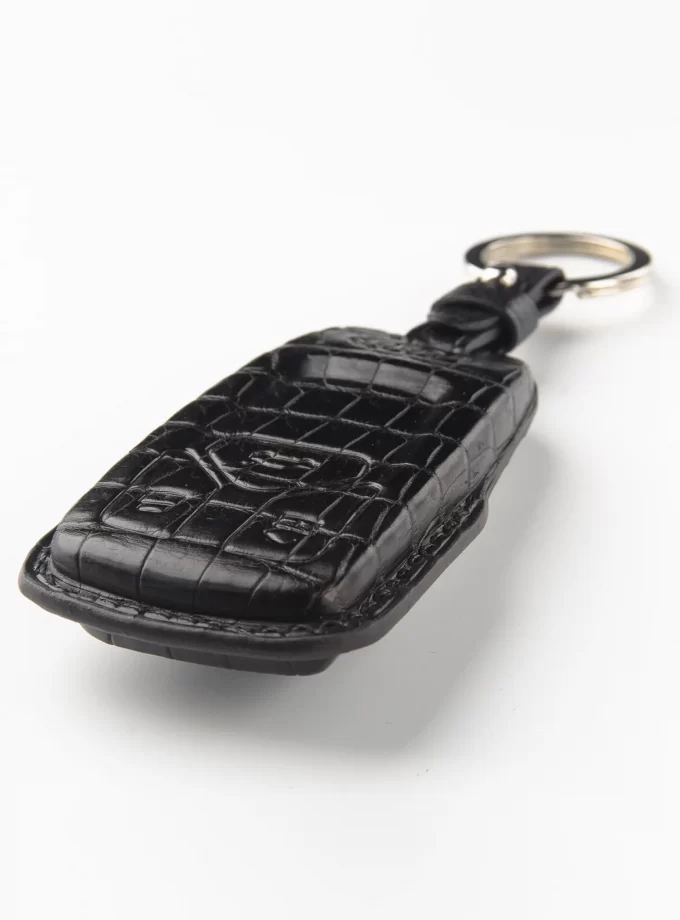 Кожаный чехол для ключа Audi из кожи крокодила TM-913