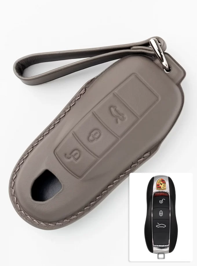 Кожаный чехол для ключа Porsche TM-783