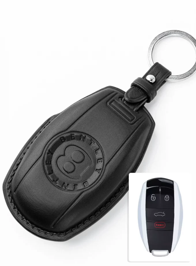 Кожаный чехол для ключа Bentley TM-756
