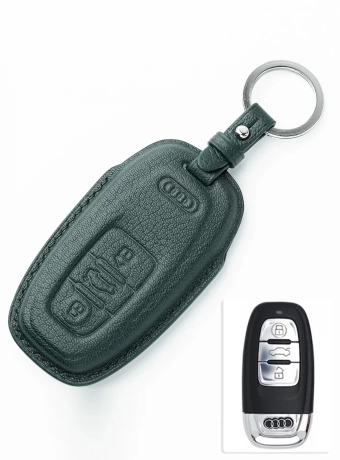 Кожаный чехол для ключа Audi TM-759