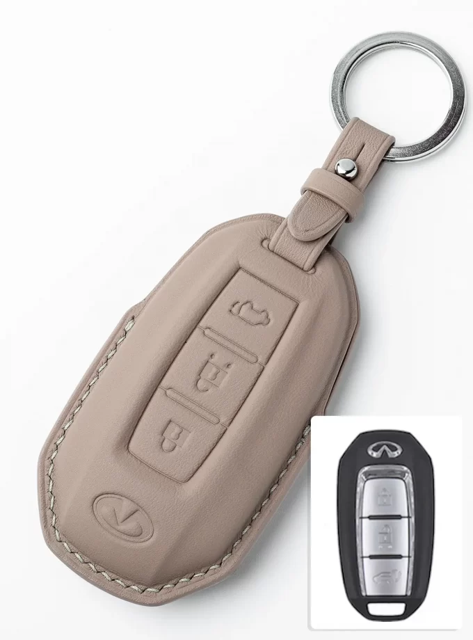 Кожаный чехол для ключа Infiniti TM-753