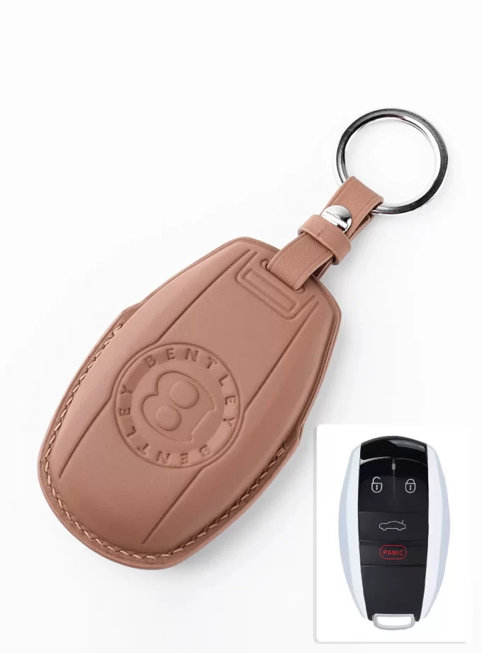 Кожаный чехол для ключа Bentley TM-762