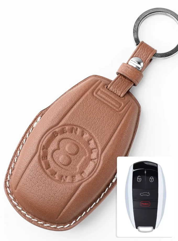 Кожаный чехол для ключа Bentley TM-755