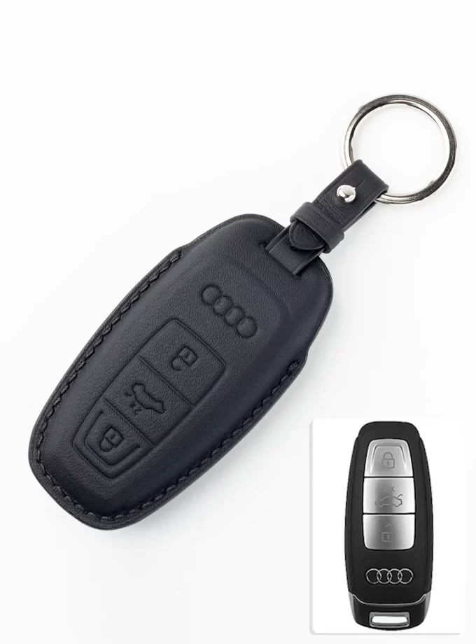 Кожаный чехол для ключа Audi TM-788