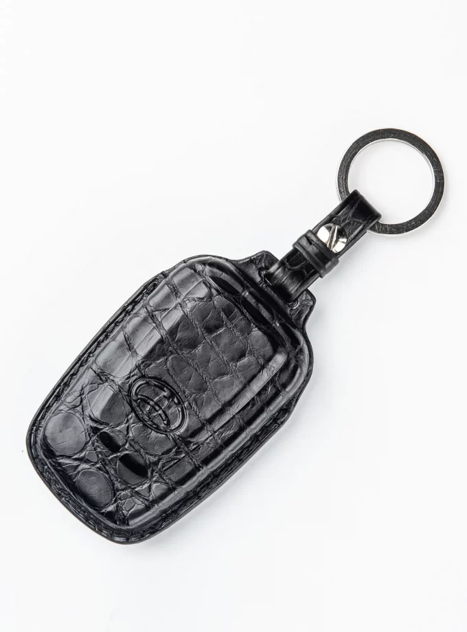 Кожаный чехол для ключа Toyota из кожи крокодила TM-901