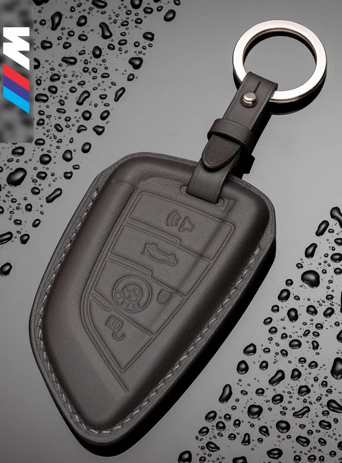 Шкіряний чохол для ключа BMW M TM-761 2-4-5-6-8 - серія | M3 | M4 | M5 | M8 | X3M | X5M | X1 | X4 | X5 | X6 | IX3 | Z4 | i4 | GT 320i | GT 440i